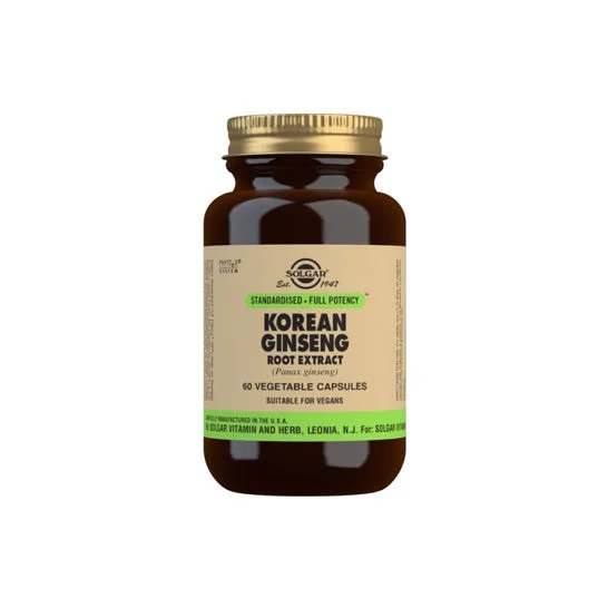 Solgar Ginseng Coreano Estratto di Radice 60vcaps