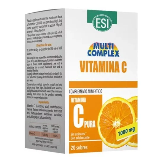 Esi Multi Complex Vitamina C 20 Bustine