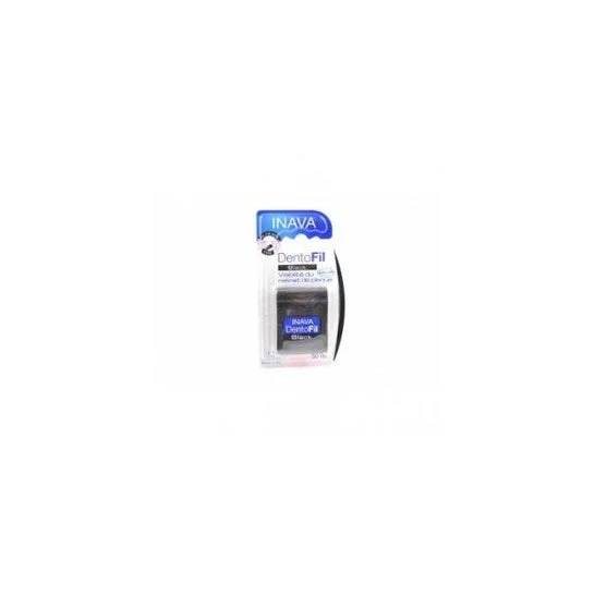 Inava Dentofil Nero 50 M Cera alla clorexidina