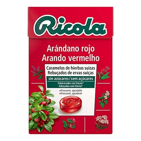 Ricola mirtillo caramelle senza zucchero 50g