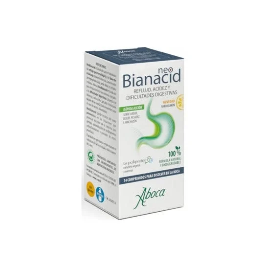 Aboca Neobianacid Sabor Limón 14comp