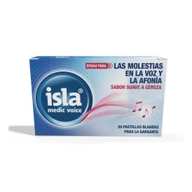 Isla Medic Acute Pastillas Blandas para Garganta Cereza 20 pastillas