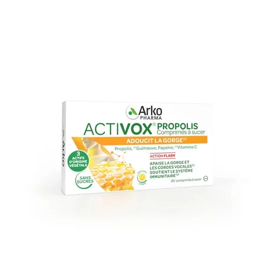 Arkovox própolis + vitamina C gusto miele e limone 24 compresse