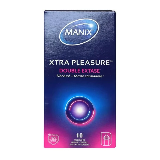 Manix Xtra Pleasure Preservativos 10uds