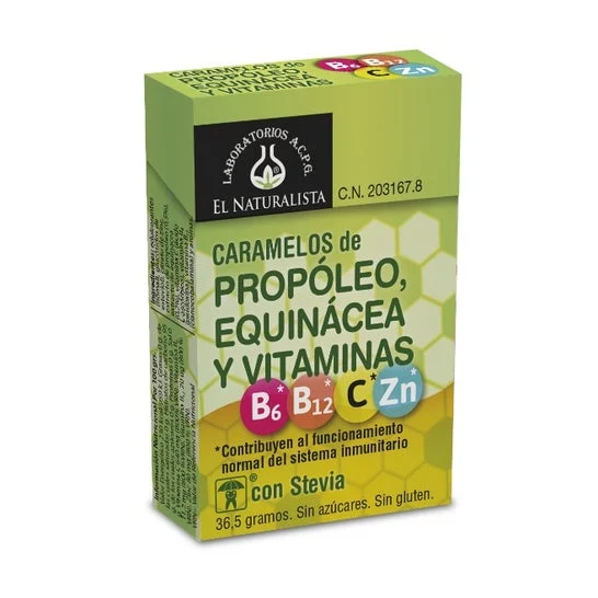 El Naturalista Propoli + Echinacea + Vitamine Caramelle 36,5g