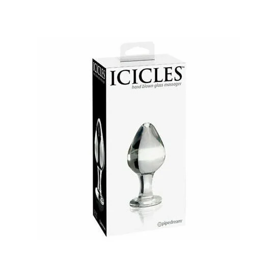 Massaggiatore di vetro Icicles Number 25 1pc