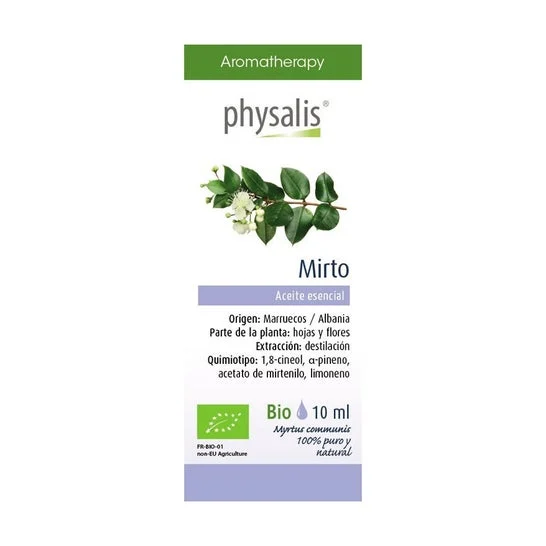 Olio essenziale di mirto Physalis Bio 10ml