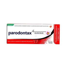 Periodontax Sbiancamento dentifricio dentifricio 75ml lotto di 2
