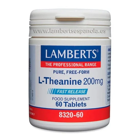 Lamberts L-teanina 200mg a rilascio rapido 60comp