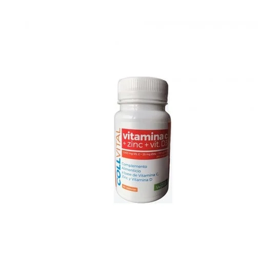 Collvital Vit C Zinco Vit D3 60caps