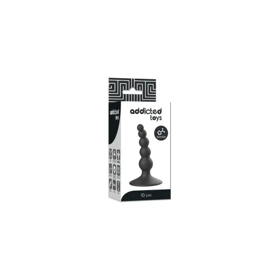 Addicted Toys Anal Sexual Plug Black 10cm 1ud