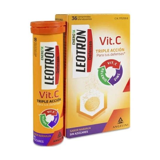 Leotron Vitamina C 36comp effervescente