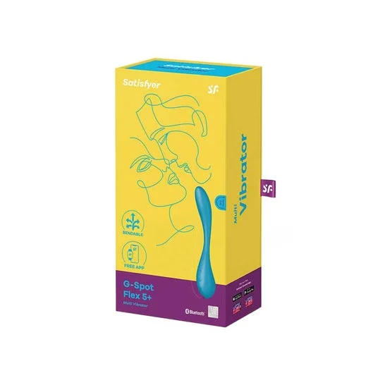 Satisfyer G-Spot Flex 5+ Multi Vibratore Blu 1 Unità