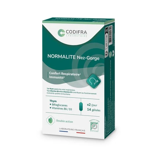 Codifra Normalite Nariz-Garganta 14caps