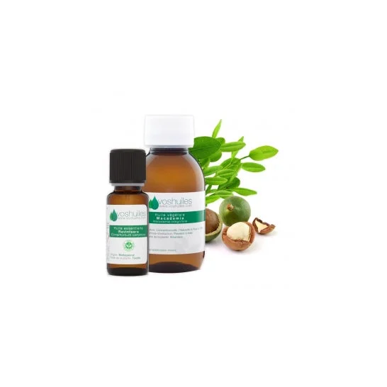 Voshuiles Ravintsara e olio di macadamia Duo