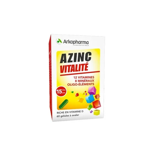 Arkopharma Azinc Naturel Vitality 30comp