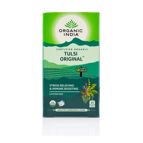 Organic India Bolsas de Té Tulsi Original 25 Unità