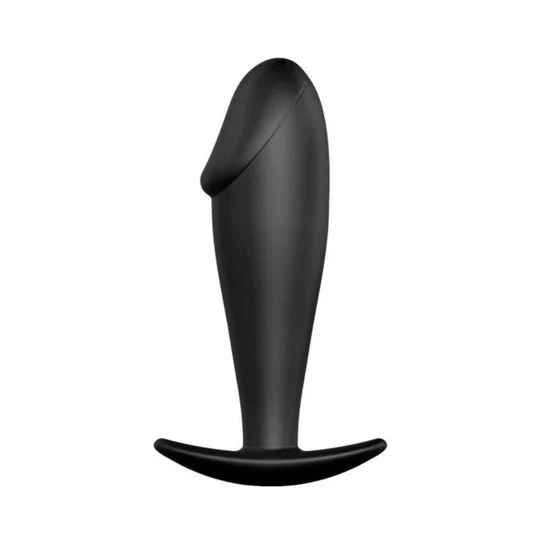 Pretty Love Anal Plug Silicone Anal Plug forma pene nero 1pc