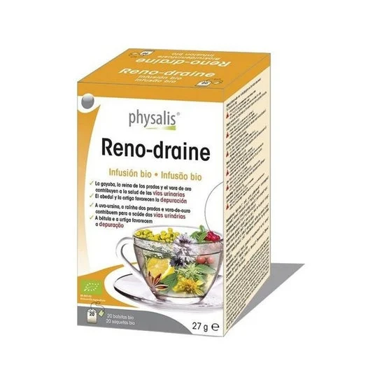 Physalis Reno Draine Infusion Bio 20 Filtri
