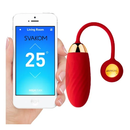 Svakom Ella Neo uovo vibrante con App Rosso