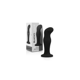 Black&Silver Sean Anal Plug Premium Silicone Black 1ud