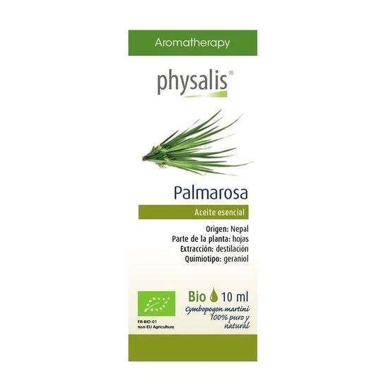 Olio essenziale Physalis Palmarosa Bio 10ml