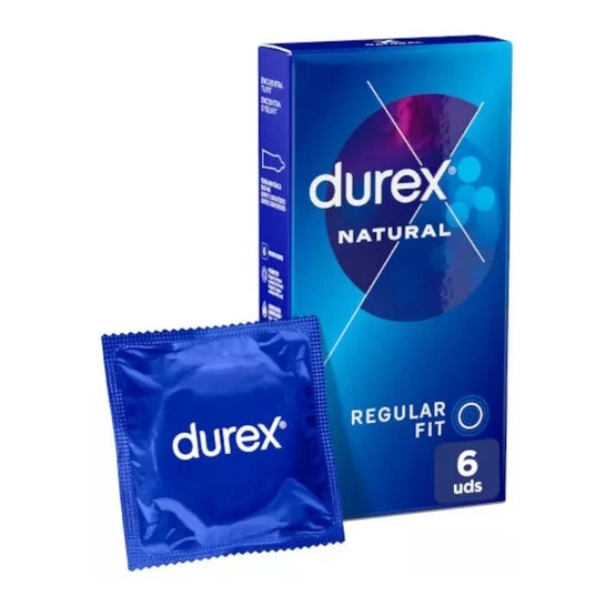 Profilattici Durex™ Natural Plus 6 pz