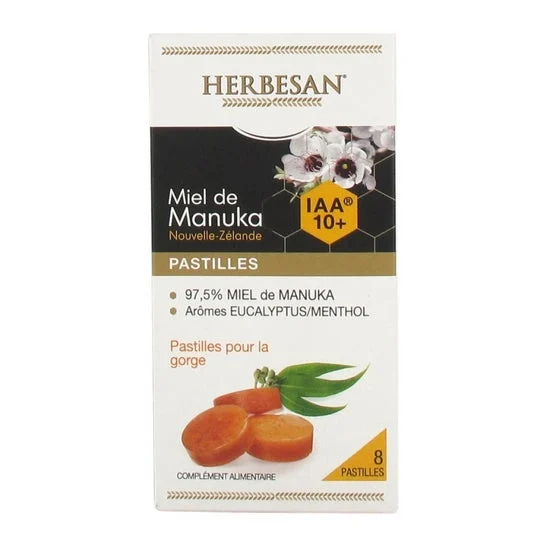 Herbesan Manuka Honey IAA 10+ 8 Compresse