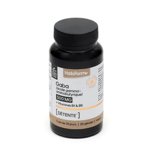 Nat&Form Gaba 500mg 30 Perlas