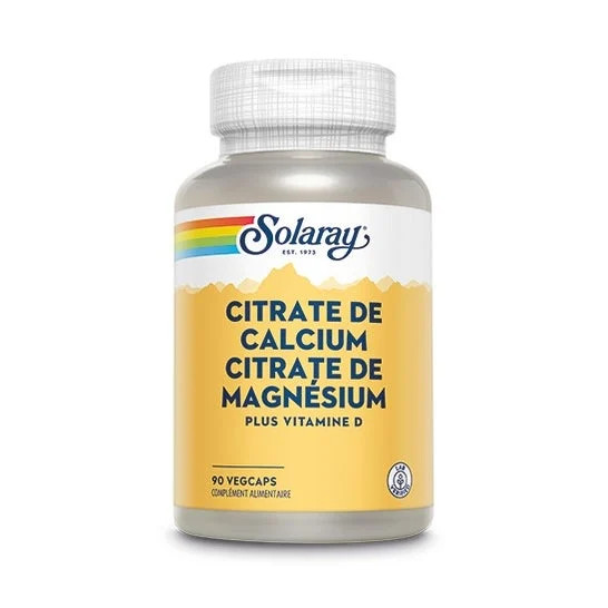 Solaray Calcio Magnesio Vitamina D 90caps