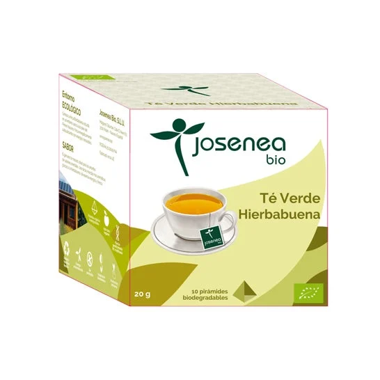 Irati Té Verde Con Hierbabuena Bio Caja 10 Pir.