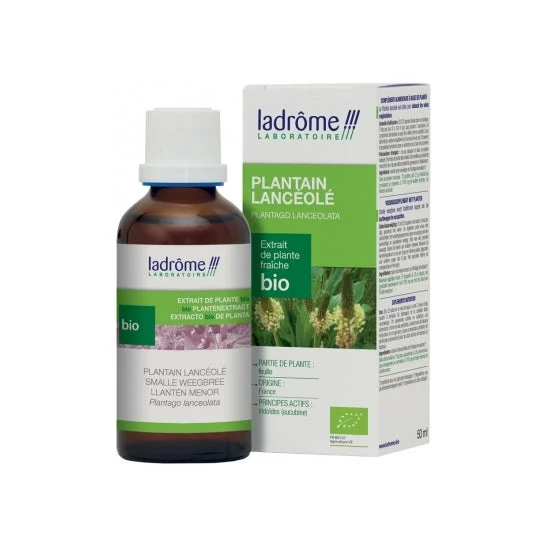 Ladrôme Plantain Lancéolé Estratto di Pianta Fresca 50ml