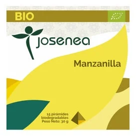 Josenea manzanilla bio scatola 15 piramidi