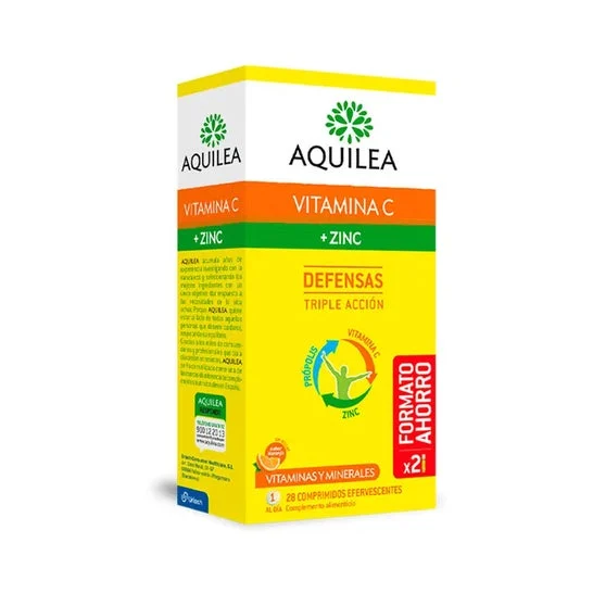 Vitamina C + Zinco 28Comp Effervescente