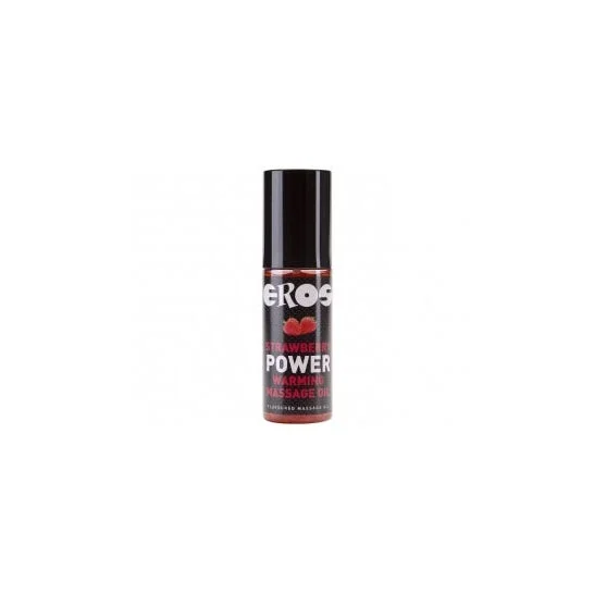 Eros Strawberry Power Massage Oil E.Heat 100ml
