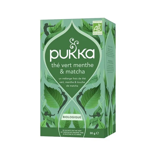 Pukka Té Verde Menta & Matcha Bio 20 Sobres