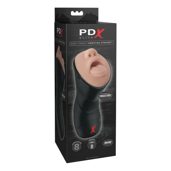 PDX Elite Stroker Realistic Deep Throat Gola profonda 1 pezzo
