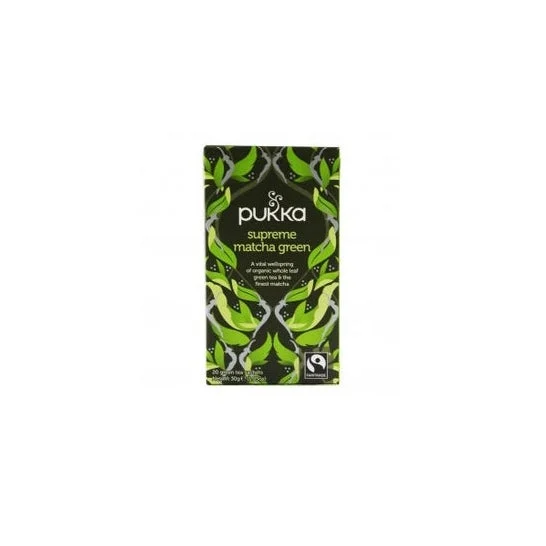 Pukka infusione di tè verde tè verde Matcha Supre Bio Supre