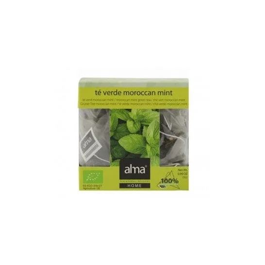 Alma Home Infusion Tè Verde Tè Verde Menta Morroco Menta 15 Bustine