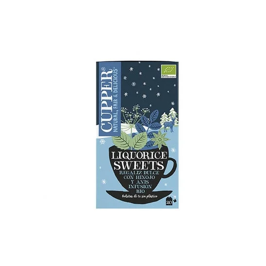 Cupper Infusión Winter Liquorice Bio 20 Sobres