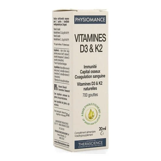 Terascienza Fisiomance Vitamina D3 e K2 20ml
