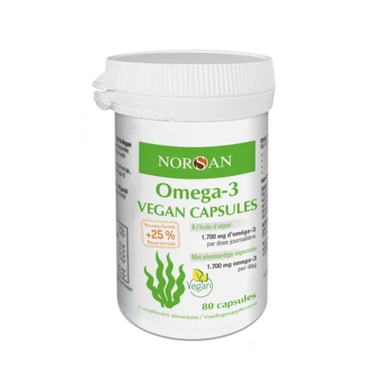 Norsan Omega-3 Vegan Capsule 80caps
