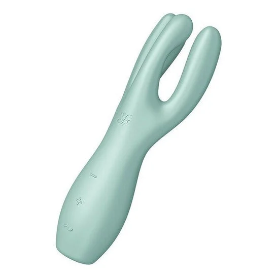 Satisfyer Threesome 3 Vibratore Verde 1 Unità