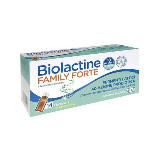 Sella Biolactine Family Forte 10 Miliardi 14x9ml