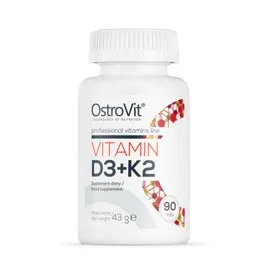 OstroVit Vitamina D3 + K2 90comp