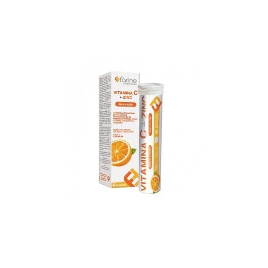 Farline Duplo Vitamina C + Zinco 40Uds