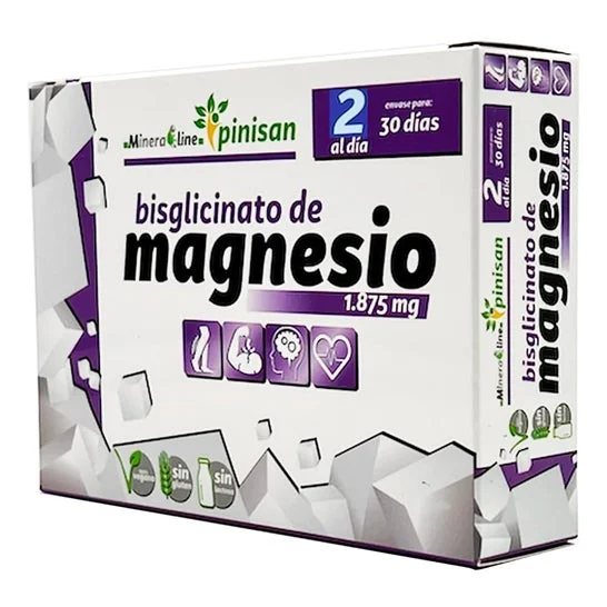 Pinisan Bisglicinato de Magnesio 60comp