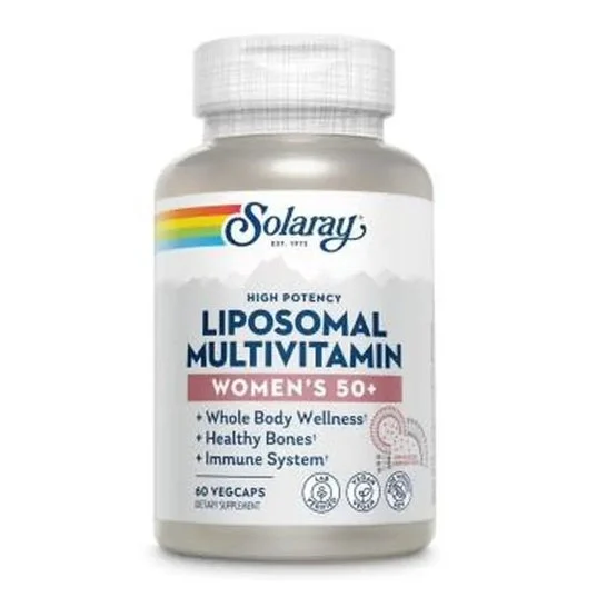 Solaray Liposomal Multivitamin Mujer +50 60caps
