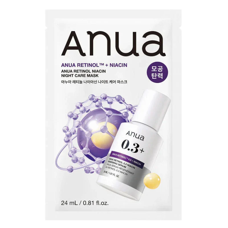 Maschera notte al retinolo e niacina 24 ml (1 foglio)