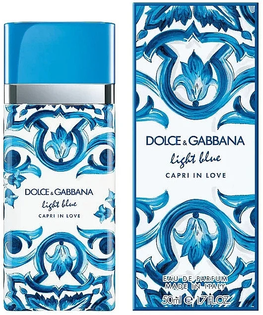 Dolce & Gabbana Light Blue Capri In Love